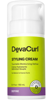 DevaCurl Styling Cream Touchable Curl Definer