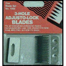 Replacement Blade for Wahl #1005 Adjusto-Lock 3 Hole Clipper Blade
