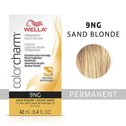 Wella Color Charm Liquid Permanent Hair Color 9NG - Sand Blonde