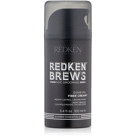 Redken Brews Dishevel Fiber Cream ~ Medium Hold Hair Cream for Men