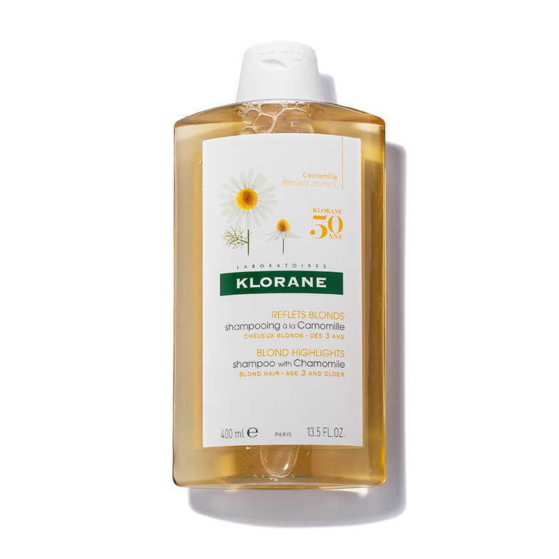 Klorane Blonde Highlights Shampoo With Camomile Repairs and Brightens Blonde Hair