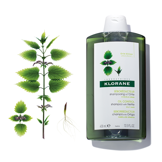 Klorane Oil Control Shampoo with Nettle Controls Excess Oils