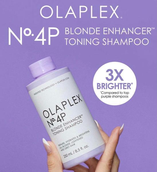 Olaplex No.4 Blonde Enhancer Toning Shampoo