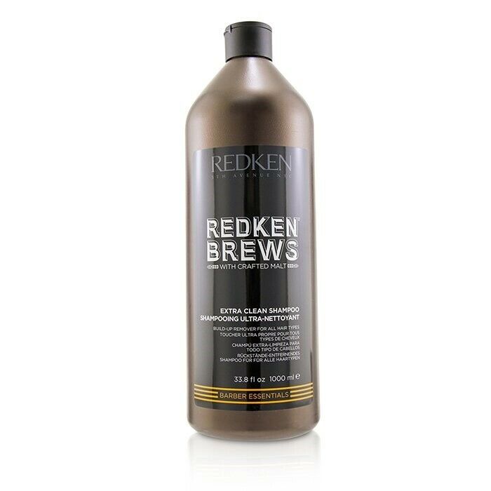 Redken Brews Extra Clean Shampoo ~ Men's Shampoo for Oily Hair