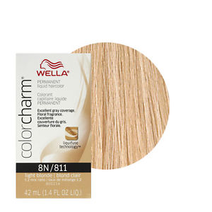 Wella Color Charm Liquid Permanent Hair Color 8N - Light Blonde
