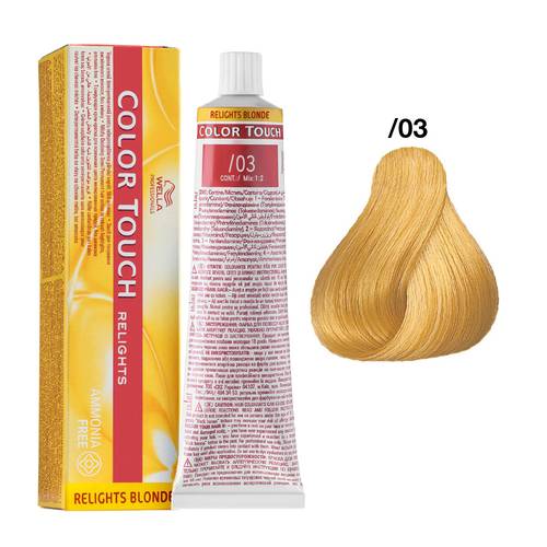 Wella Color Touch /03 Natural Gold Demi-Permanent