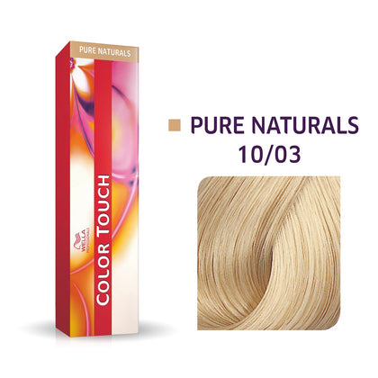 Wella Color Touch 10/03 Lightest Blonde/Natural Gold Demi-Permanent