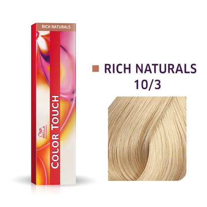 Wella Color Touch 10/3 Lightest Blonde/Gold Demi-Permanent