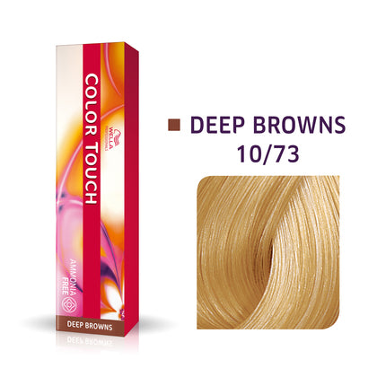 Wella Color Touch 10/73 Lightest Blonde/Brown Gold Demi-Permanent