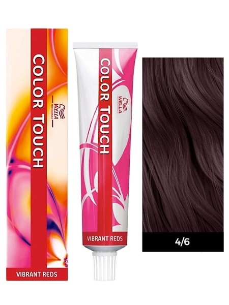 Wella Color Touch 4/6 Medium Brown/ Violet Demi-Permanent