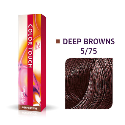Wella Color Touch 5/75 Light Brown/Brown Red-Violet Demi-Permanent