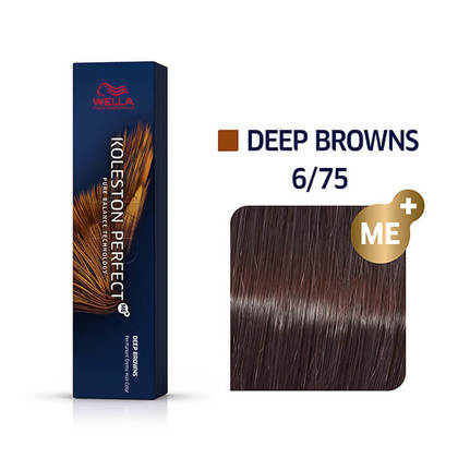 Wella Koleston Perfect 6/75 ME+ Dark Blonde/Brown Red-Violet Permanent