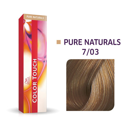 Wella Color Touch 7/03 Medium Blonde/Natural Gold Demi-Permanent