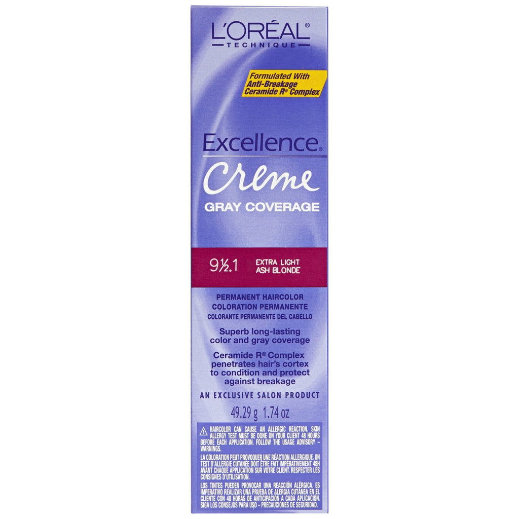 Loreal Excellence Creme 9-1/2.1 Extra Light Ash Blonde