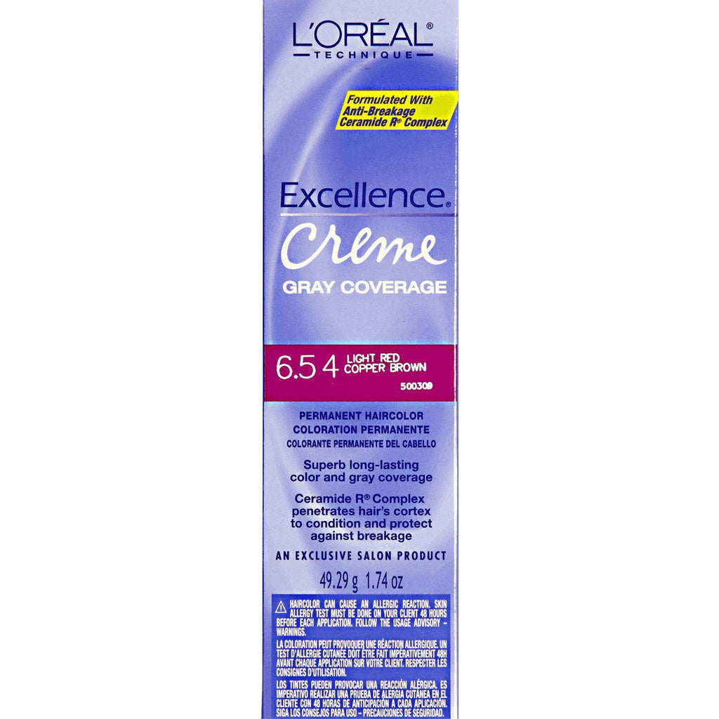 Loreal Excellence Creme 6.54 Light Red Copper Brown
