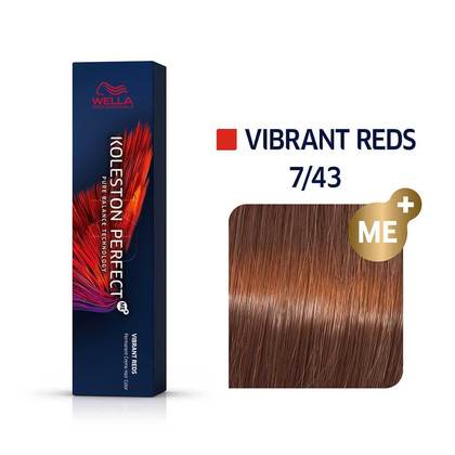 Wella Koleston Perfect 7/43 ME+ Medium Blonde/Red Gold Permanent