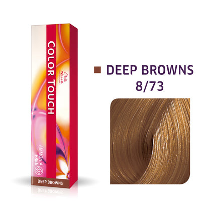 Wella Color Touch 8/73 Light Blonde/Brown Gold Demi-Permanent