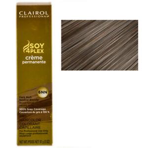 Clairol Professional Soy4Plex Creme Permanente Hair Color 6NN-Dark Rich Neutral Blonde