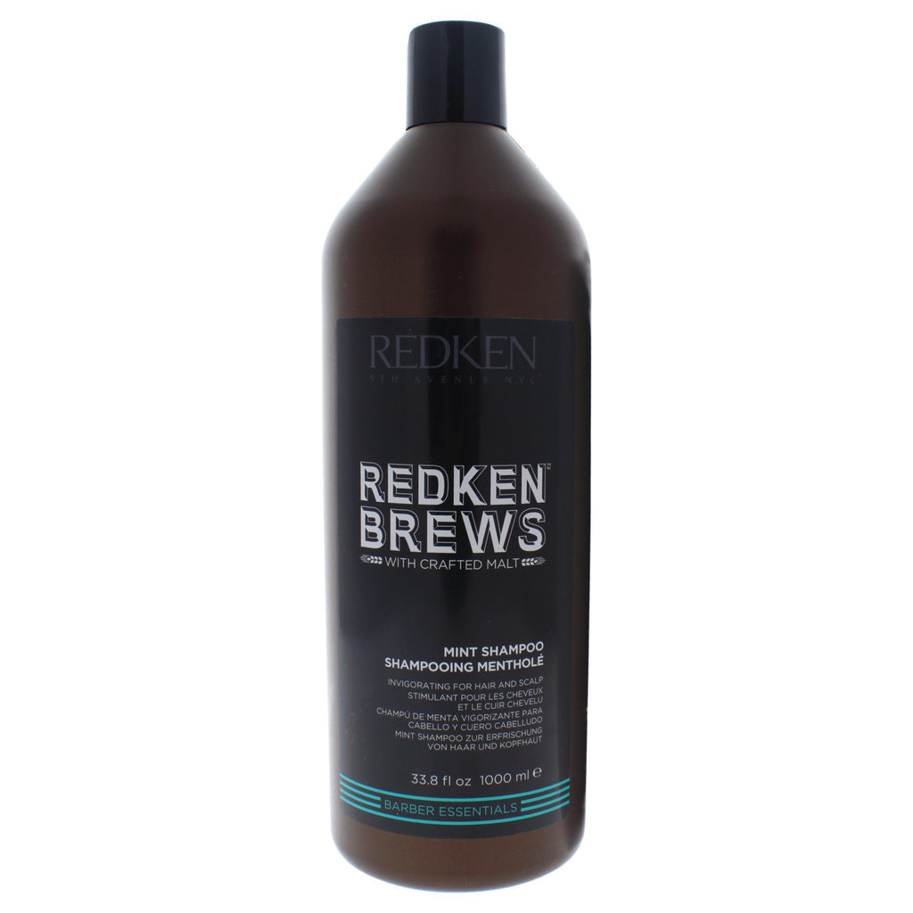 Redken Brews Mint Shampoo ~ Cooling Shampoo for All Hair & Scalp