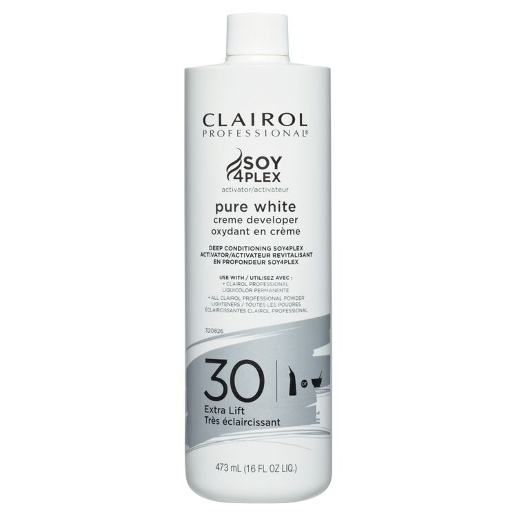 Clairol Professional Soy4Plex Pure White Cream 30 Volume Peroxide Pints