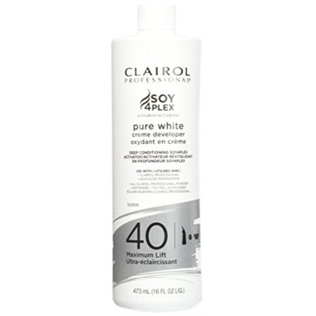 Clairol Professional Soy4Plex Pure White Cream 40 Volume Peroxide Pints