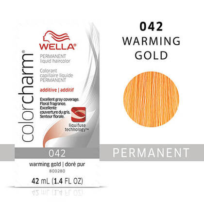 Wella Color Charm Liquid Permanent Hair Color 042 - Gold