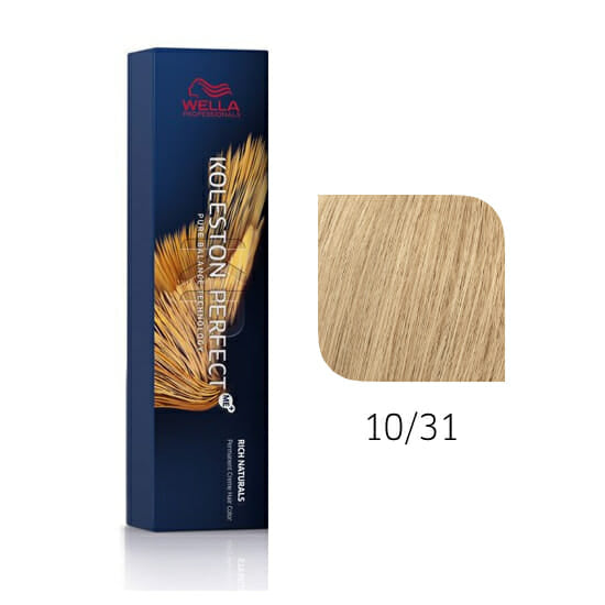 Wella Koleston Perfect ME+ 10/31 Lightest Blonde/ Gold Ash