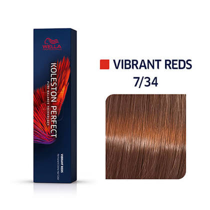 Wella Koleston Perfect ME+ 7/34 Medium Blonde Gold Red