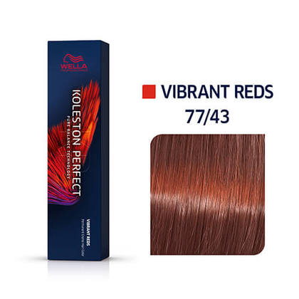 Wella Koleston Perfect 77/43 ME+ Intense Medium Blonde Red Gold Permanent