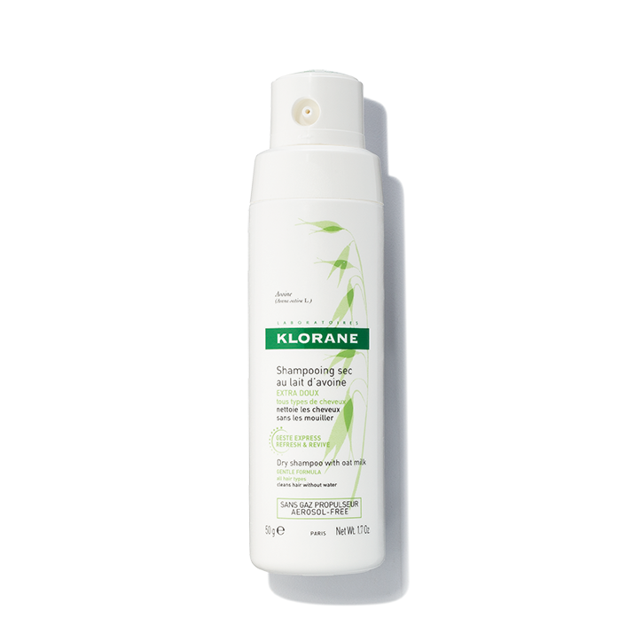 Klorane Dry Shampoo With Oat Milk Non-Aerosol Eliminates Excess