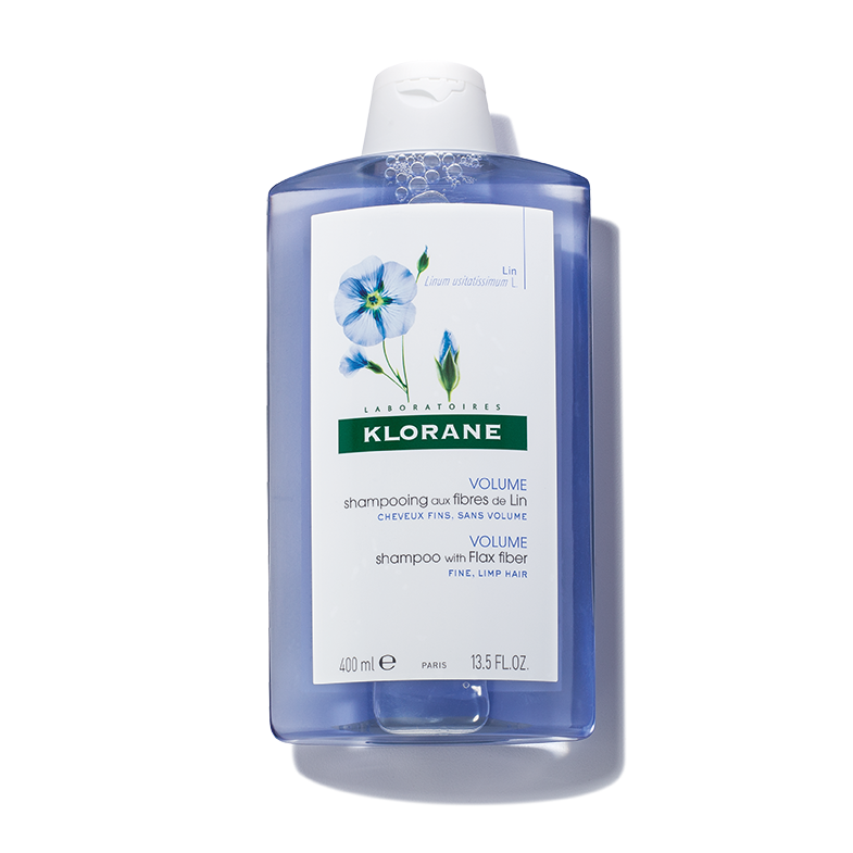 Klorane Volume Shampoo with Flax Fiber Imparts Volume to Limp Hair