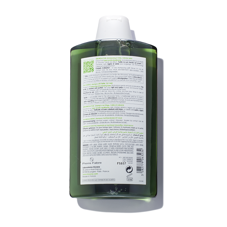 Klorane Oil Control Shampoo with Nettle Controls Excess Oils