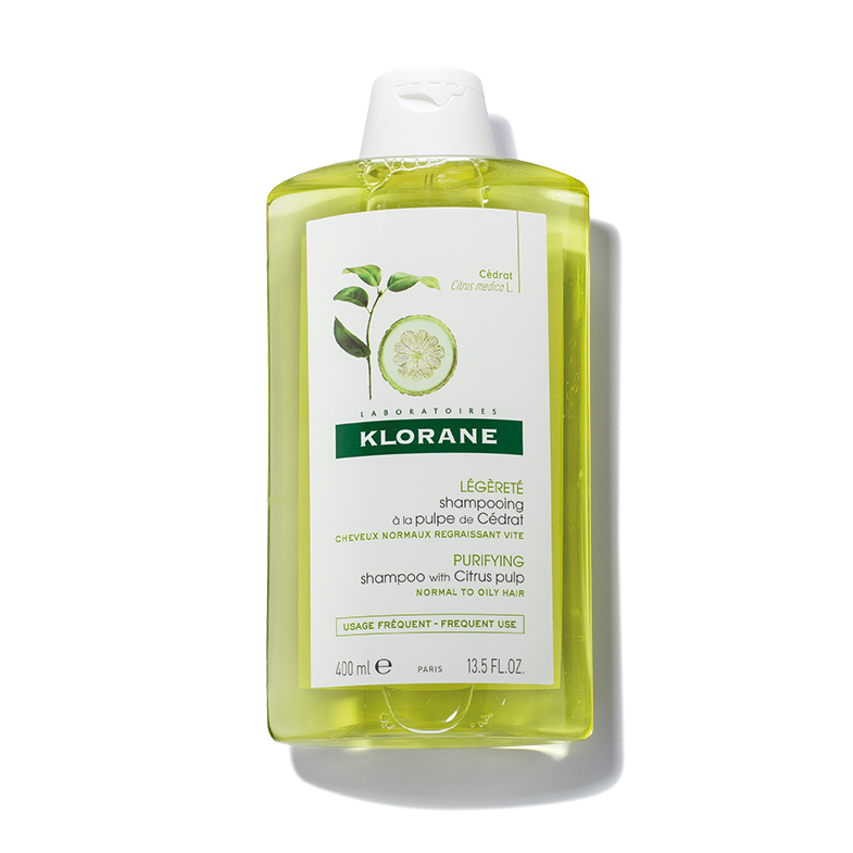 Klorane Purifying Shampoo with Citrus Pulp Clarifying Shampoo Removes Build-Up