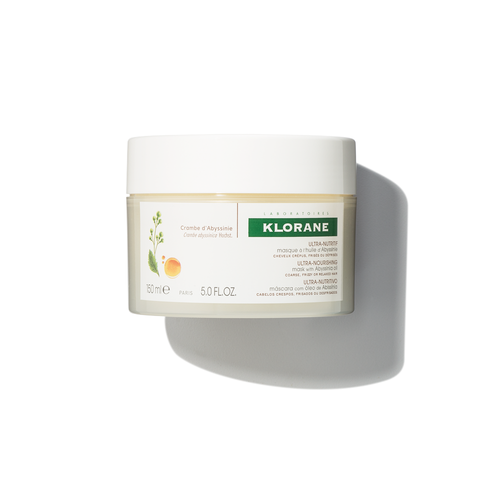 Klorane Ultra Nourishing Mask with Abyssinia Oil  for Very Dry, Coarse, Curly, Brittle Hair