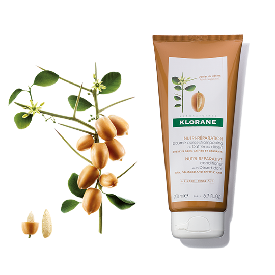 Klorane Nutri-Reparative Conditioner With Desert Date Strengthens & Repairs Hair