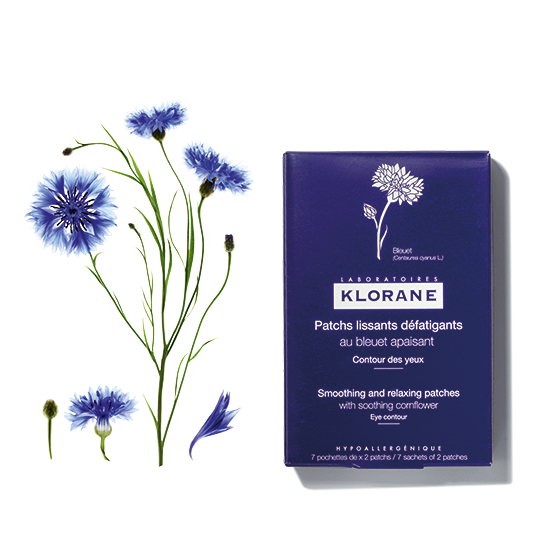 Klorane Soothing and Relaxing Eye Patches With Soothing Cornflower