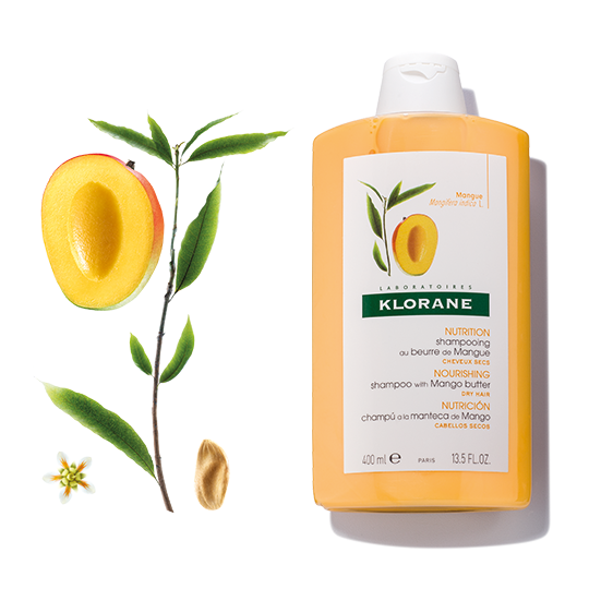 Klorane Nourishing Shampoo with Mango Butter Nourishes & Repairs Hair