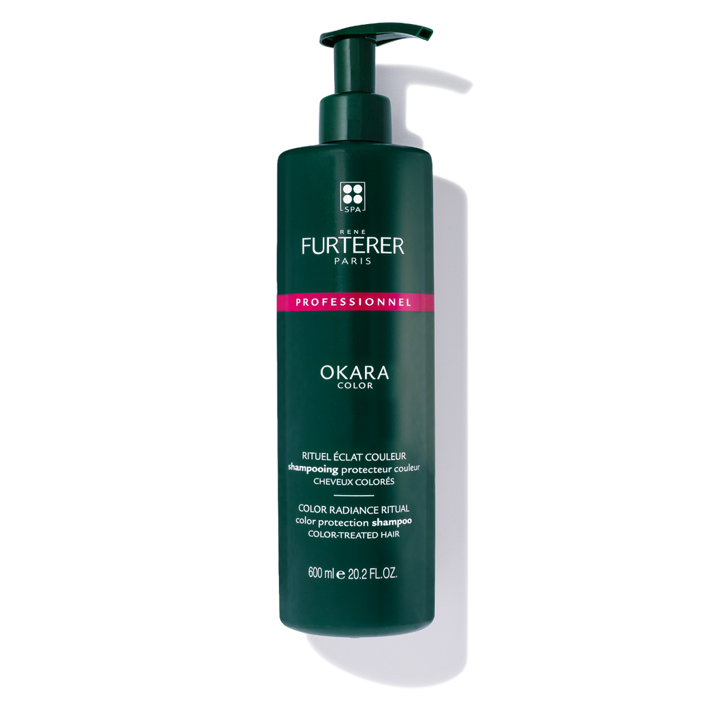 Rene Furterer Okara Radiance Enhancing Shampoo (3-Sizes) for color-treated hair