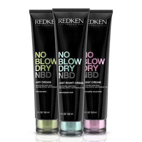 Redken No Blow Dry Airy Cream ~ Air Dry Styler for Medium Hair