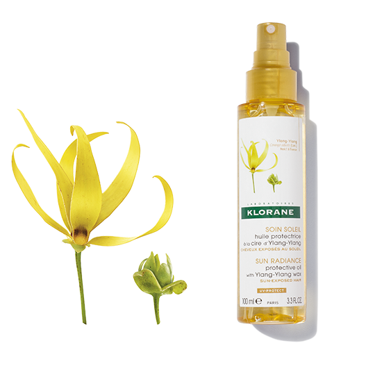 Klorane Sun Radiance Protective Oil With Ylang-Ylang Wax